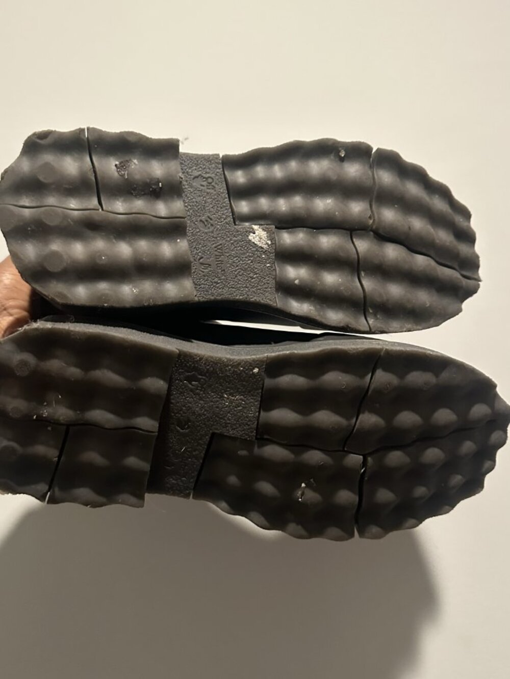 Off White Black 'For Rainy Days' Women's Rain Boots - Picture 2 of 2
